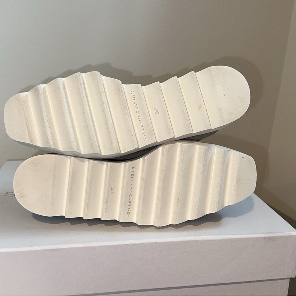 Like NEW - Stella McCartney Star Elyse Platform Oxfords - Picture 6 of 11